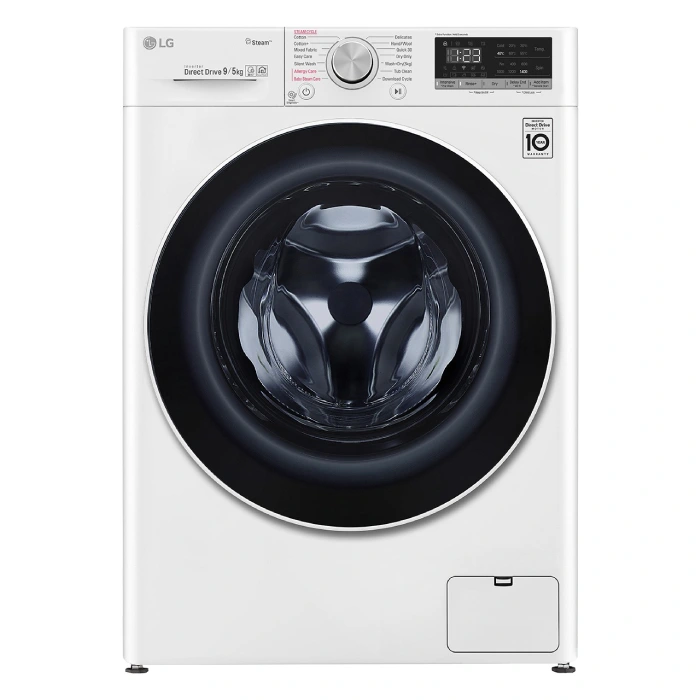 LG F4R5VGW0W 9 Kg Yıkama 5 Kg Kurutma 1400 Devir Çamaşır Makinesi