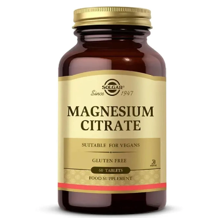 Solgar klasik magnezyum sitrat Solgar magnesium citrate tablet