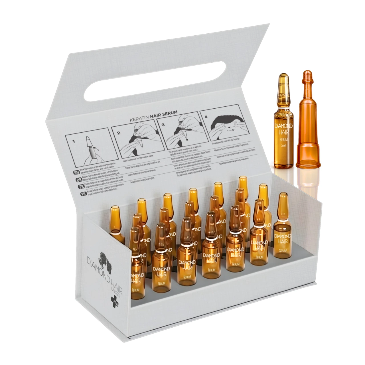 Diamond Hair Plus Dökülme Karşıtı Saç Serumu Diamond Hair Plus Saç Çıkaran Serum