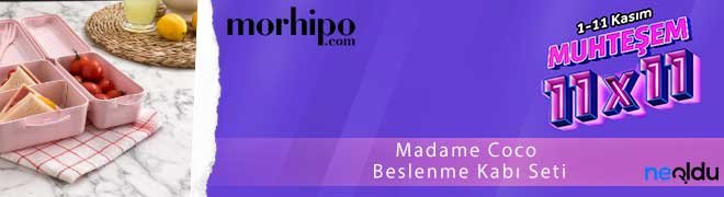 Madame Coco Beslenme Kabı Seti