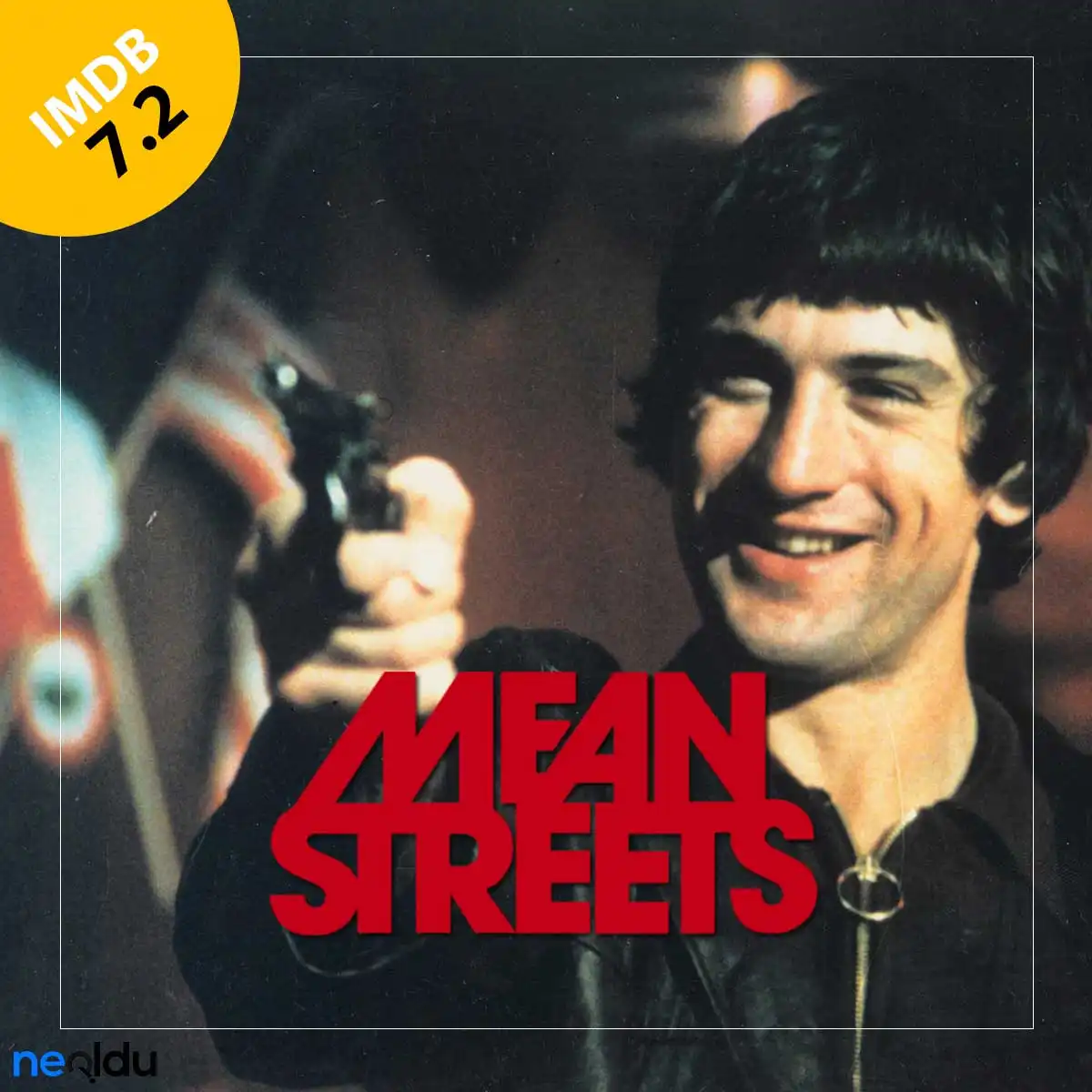 Mean Streets filminde genç Robert De Niro sahnesi