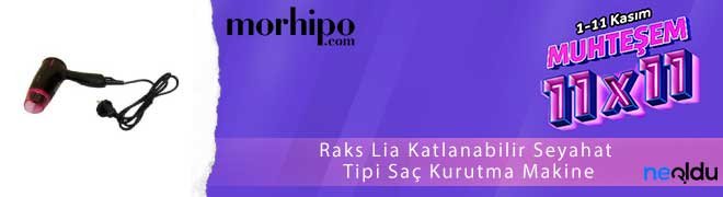 Raks Lia Katlanabilir Seyahat Tipi Saç Kurutma Makine