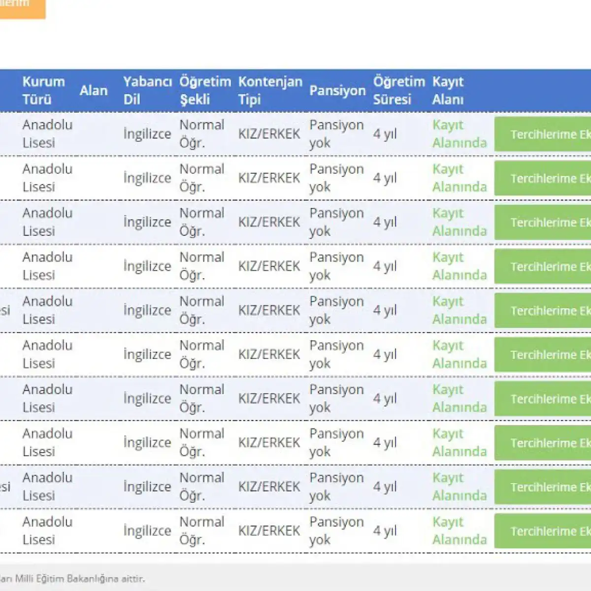 e-Okul LGS Tercih İşlemleri Nasıl Yapılır?