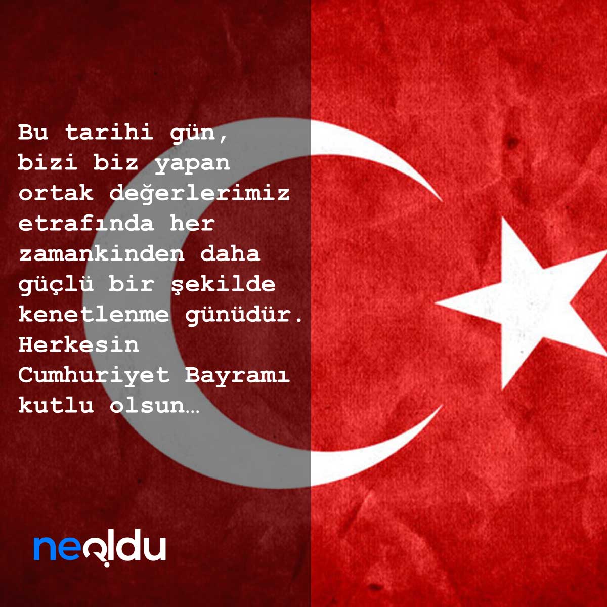 29 Ekim Cumhuriyet Bayramı Sözleri