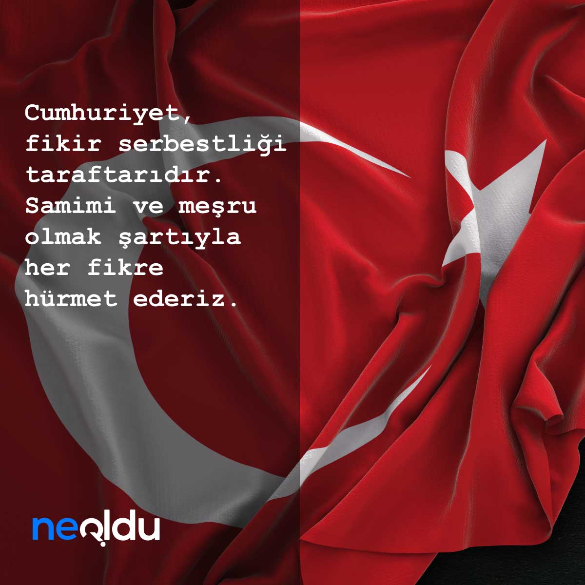 29 Ekim Cumhuriyet Bayramı Sözleri