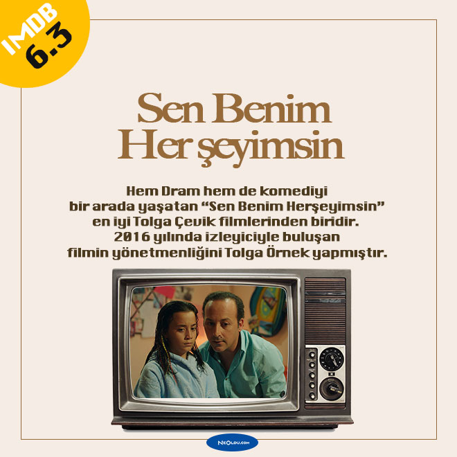 Sen Benim Herşeyimsin filminde Tolga Çevik’in babalık mücadelesi