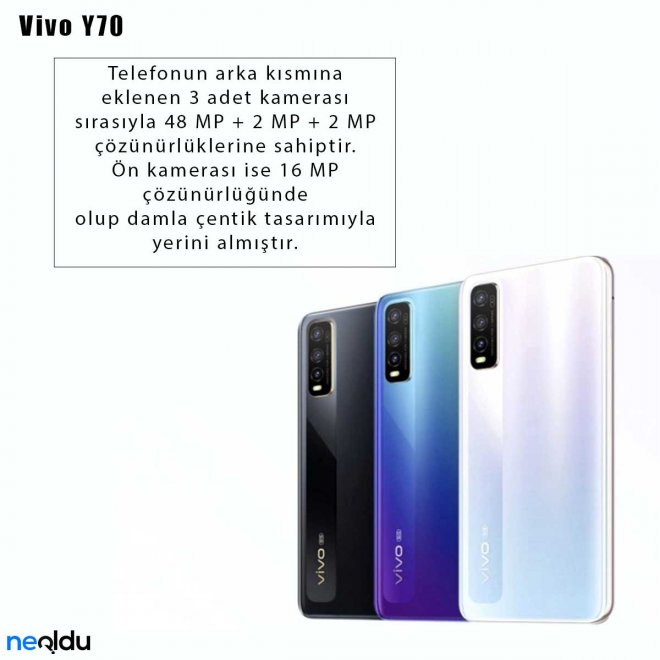 Vivo Y70 kamera özellikleri