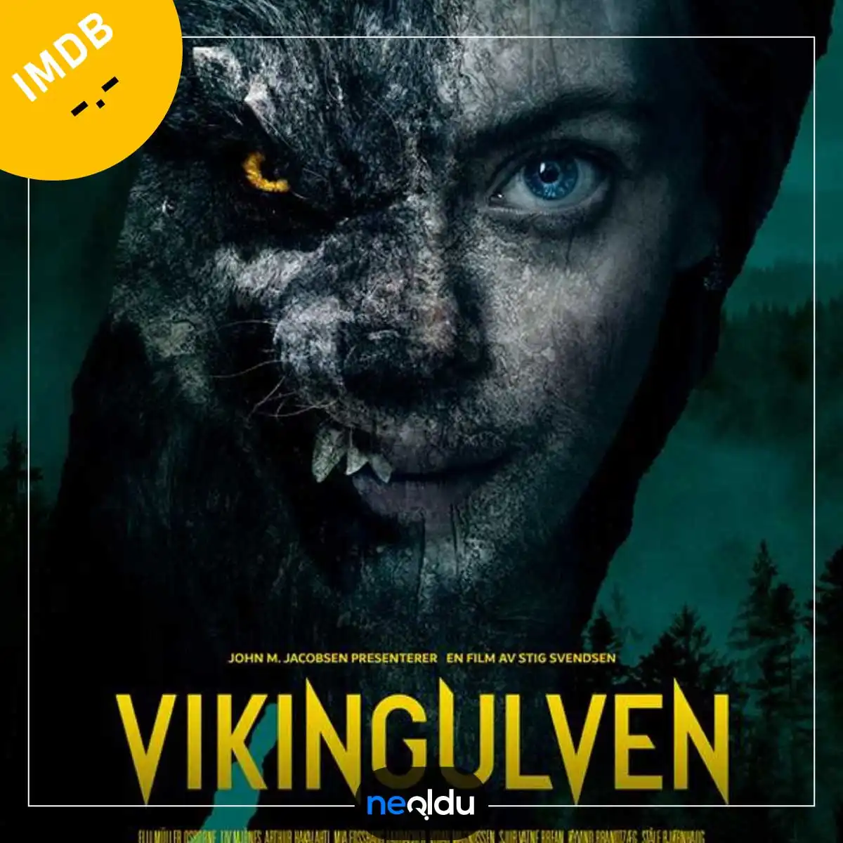 Viking Wolf filminde kurt saldırısı