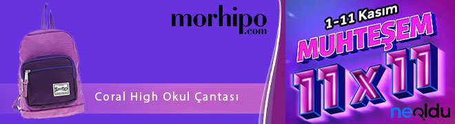 Coral High Okul Çantası