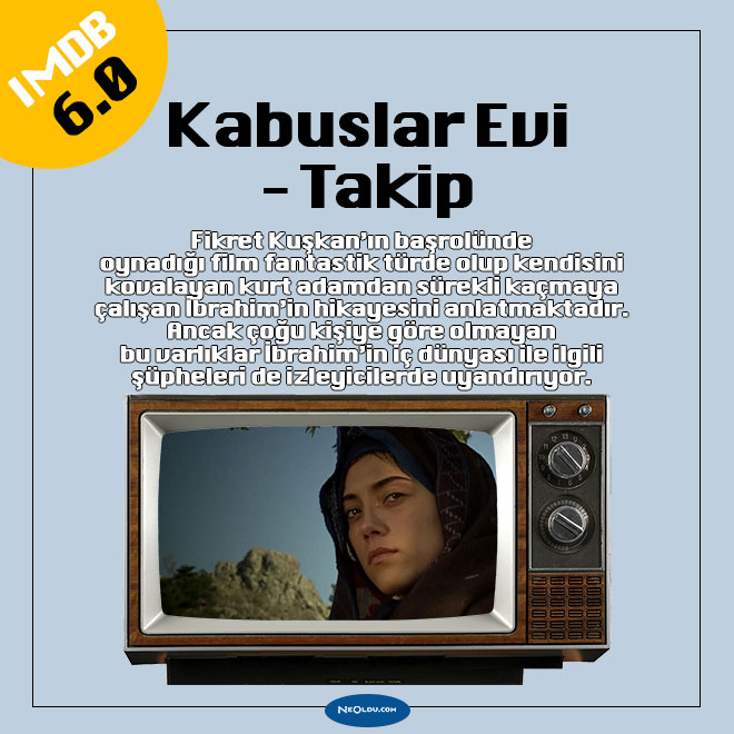 Kabuslar Evi – Takip filmi, fantastik kurt adam sahnesi