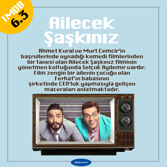 Ailecek Şaşkınız Filmi. Zengin ailenin şımarık çocuğu ile arkadaşı Gökhanın macerası