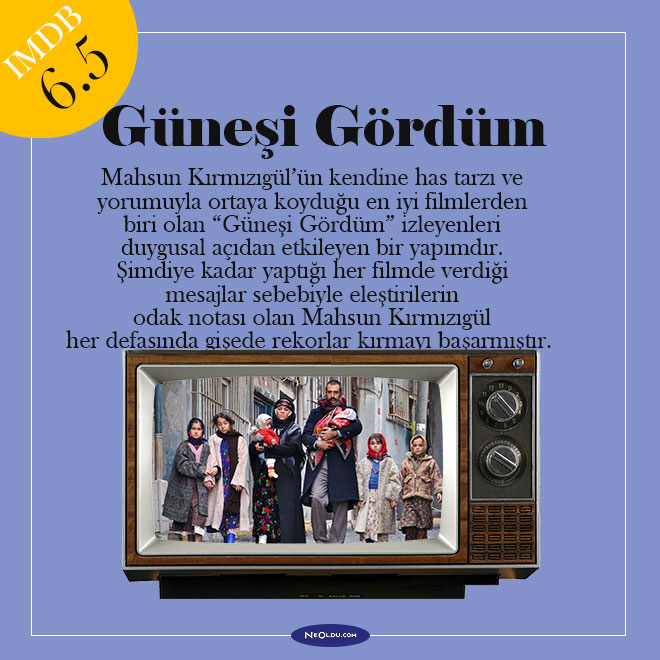 Güneşi Gördüm filmi ve Mahsun Kırmızıgül imzası