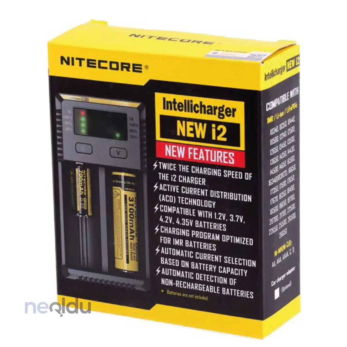 Nitecore İ2 İntelli Charger