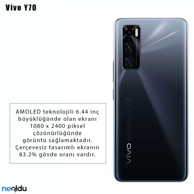Vivo Y70 ekran