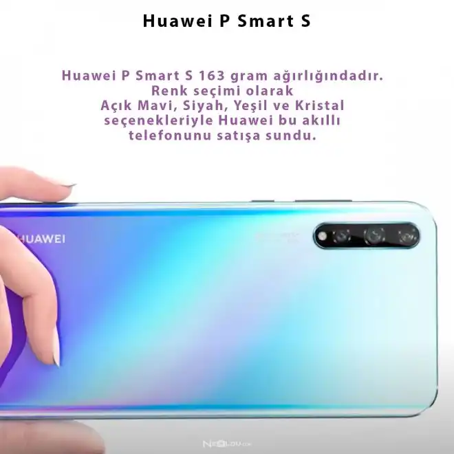 Huawei P Smart S Tasarım