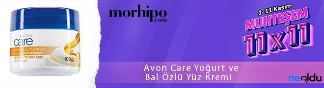 Avon Care Yoğurt ve Bal Özlü Yüz Kremi