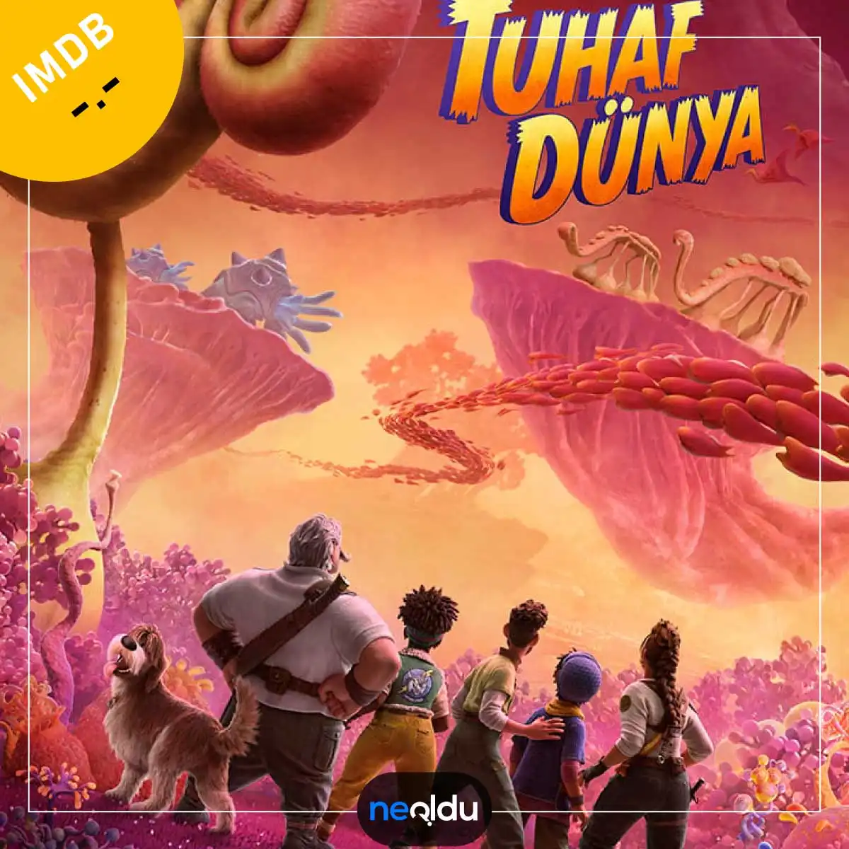 Disney animasyonu Tuhaf Dünya’da Clades ailesinin fantastik yaratıklarla macerası
