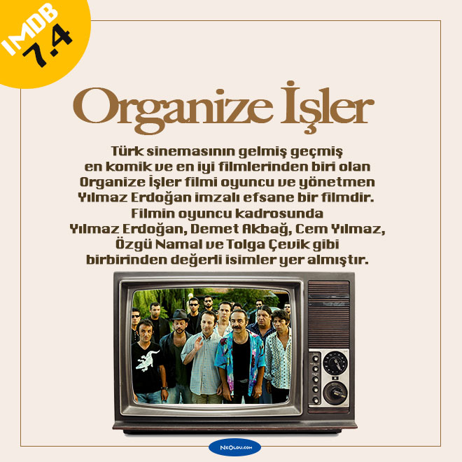 Organize İşler filminde Tolga Çevik Süpermen Samet rolünde