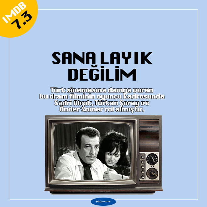 Sana Layık Değilim Sadri Alışık Film Afişi