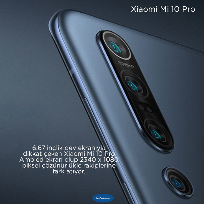 Xiaomi Mi 10 Pro Ekran