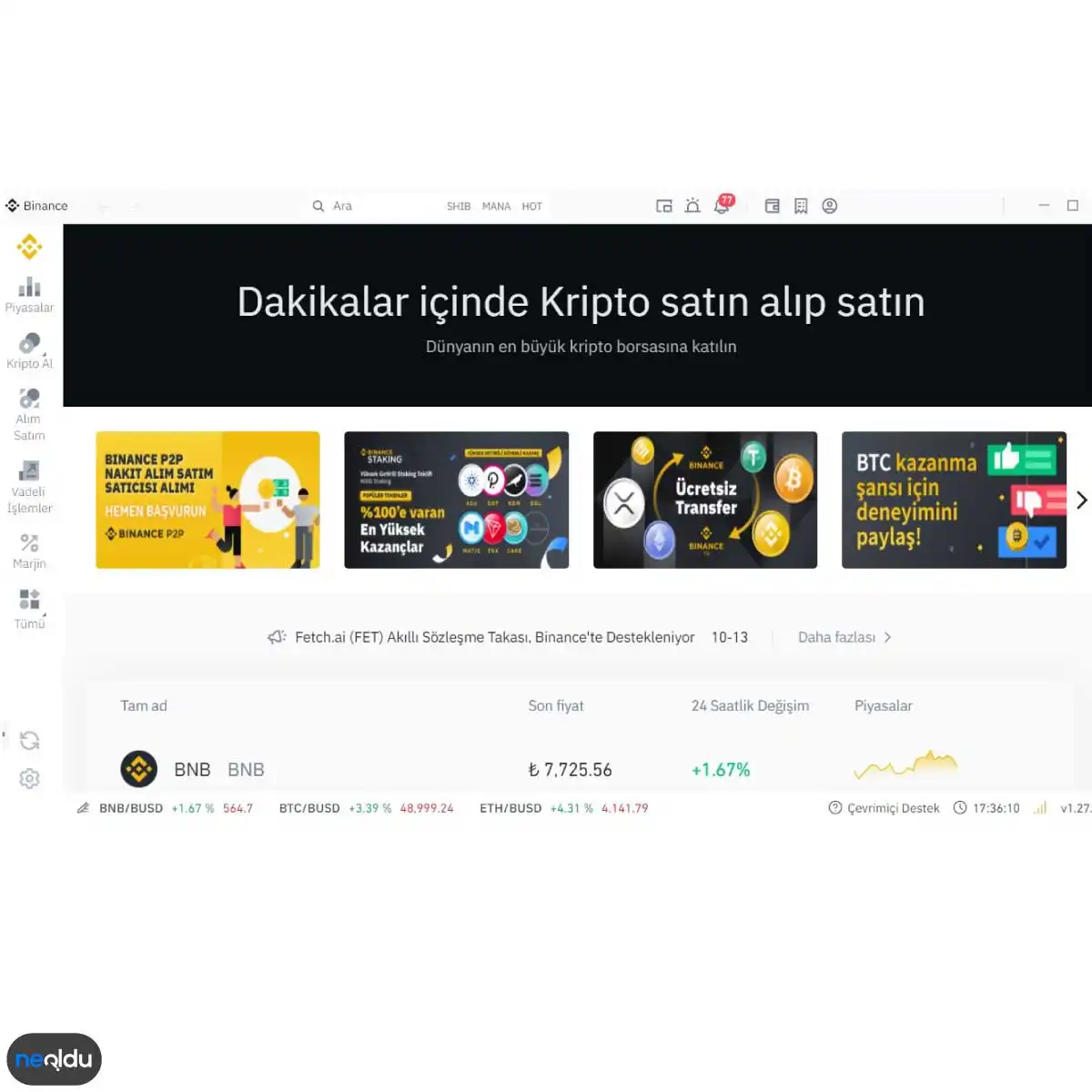 Binance Para Yatırma Para Çekme