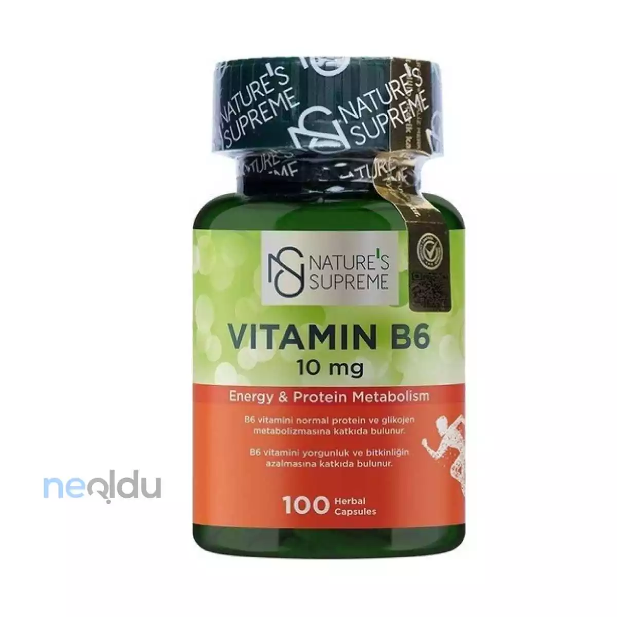 Nature’s Supreme Vitamin B6 - Bağışıklık ve Kas Gelişimi