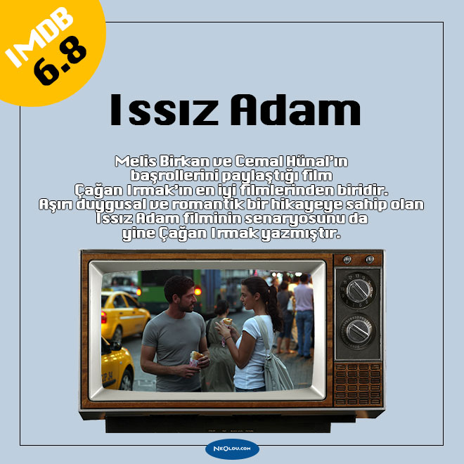 Issız Adam filmi, romantik sahne