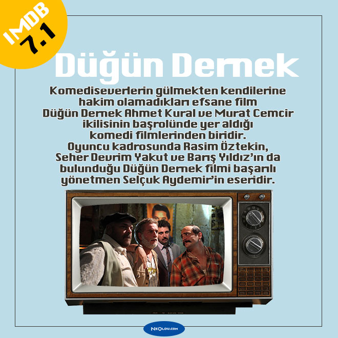 Düğün Dernek Filmi. Ahmet Kural ve Murat Cemcir ikilisinin düğün macerası