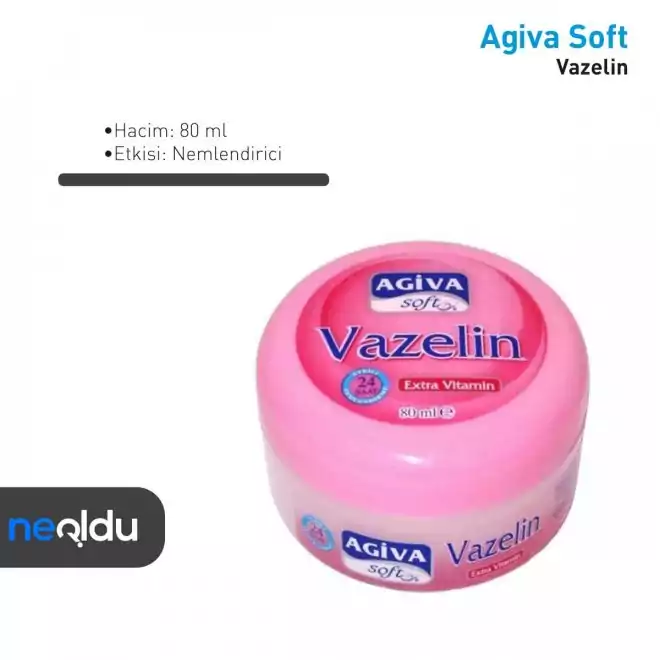 Agiva Soft Vazelin - Yumuşatıcı ve nemlendirici