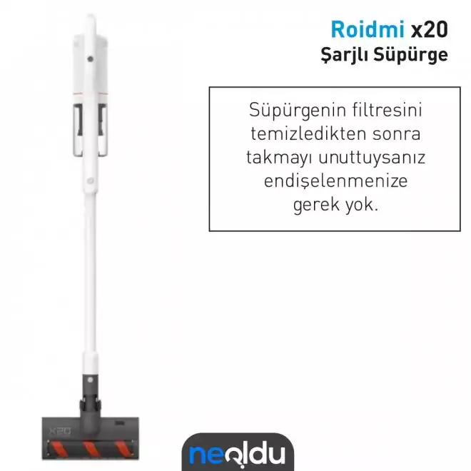 Roidmi X20 Kullanım Kolaylığı