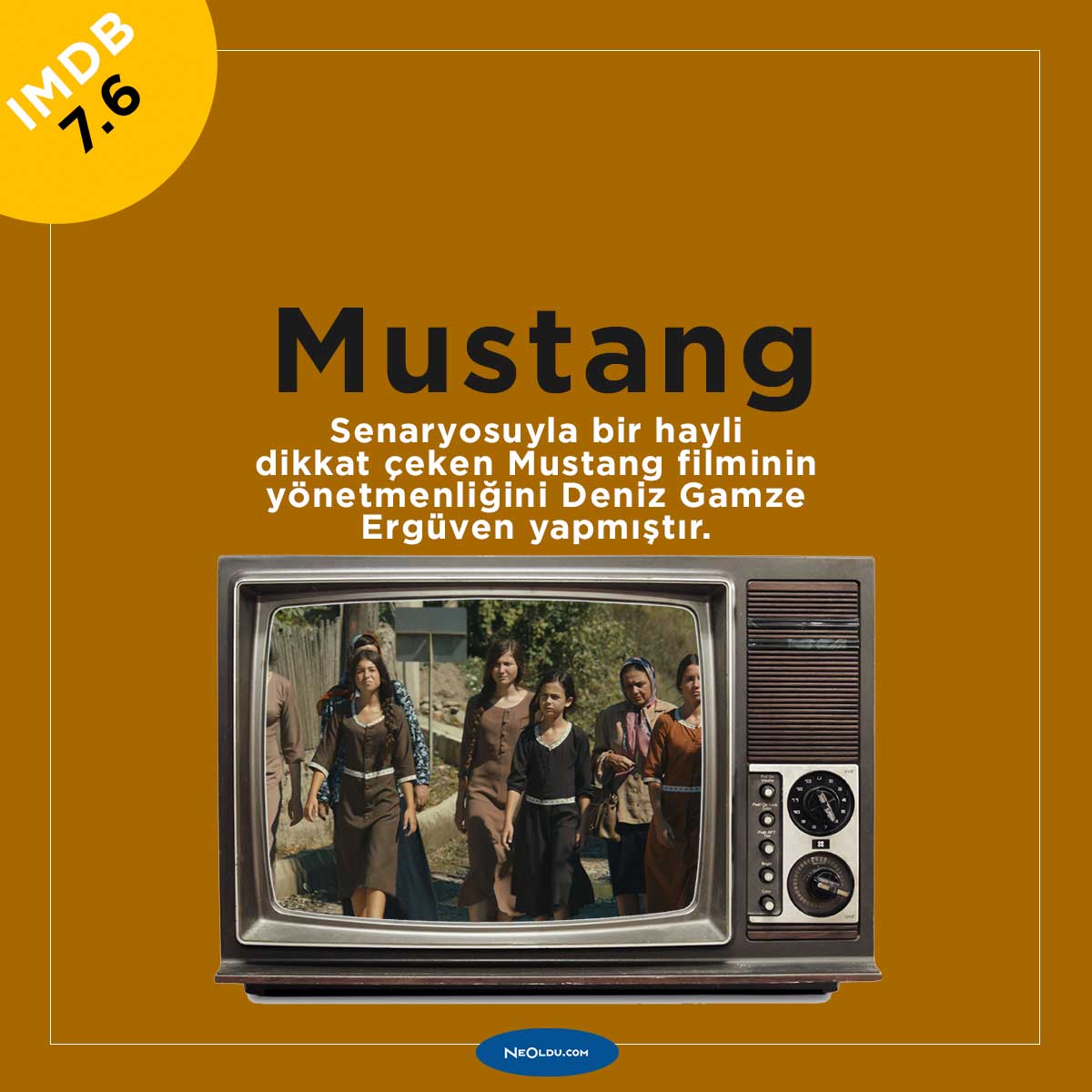 Mustang filmi beş kız kardeşin özgürlük mücadelesi