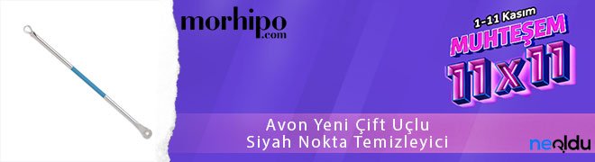 Avon Yeni Çift Uçlu Siyah Nokta Temizleyici