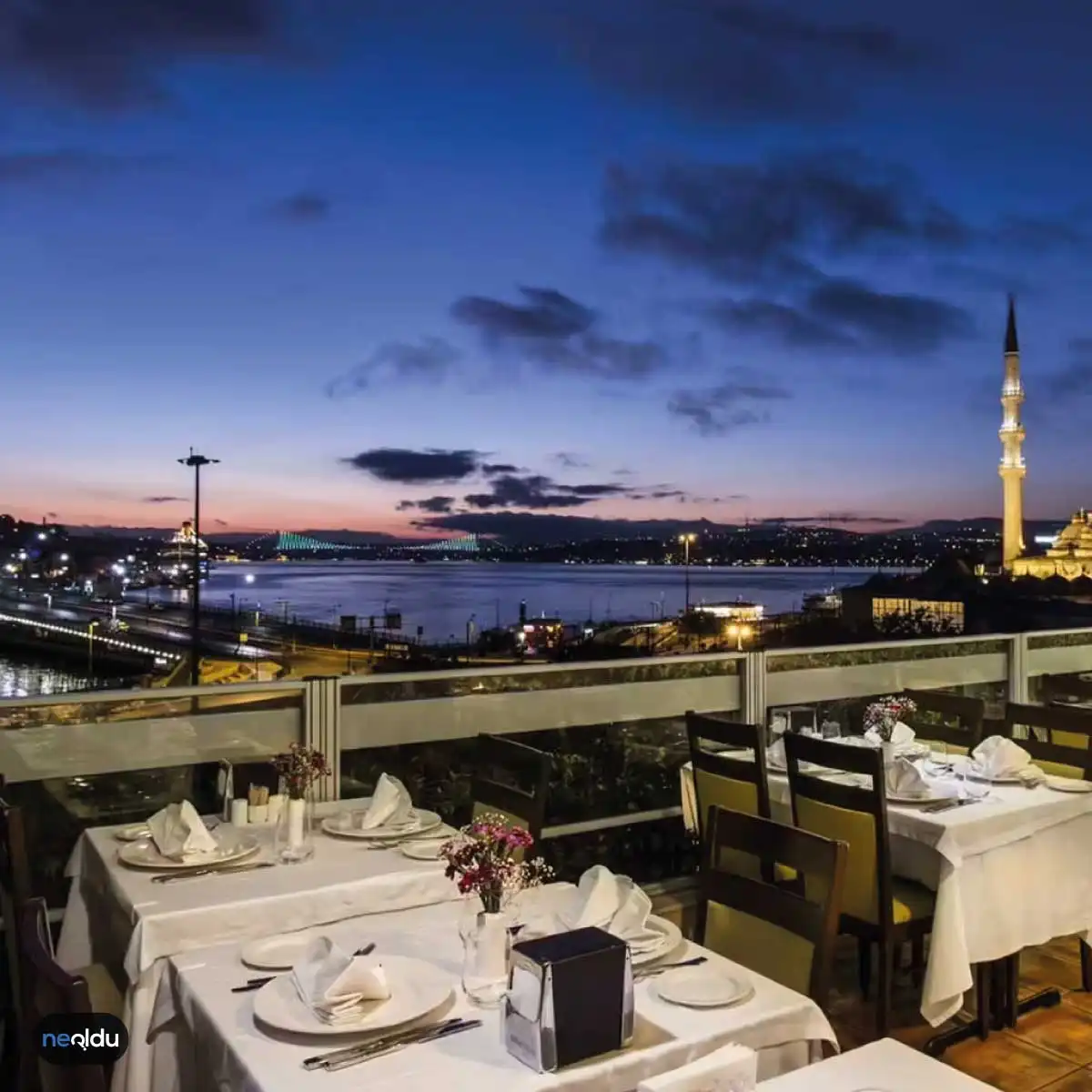 İstanbul'un Manzaraya Sahip En İyi Restoranları