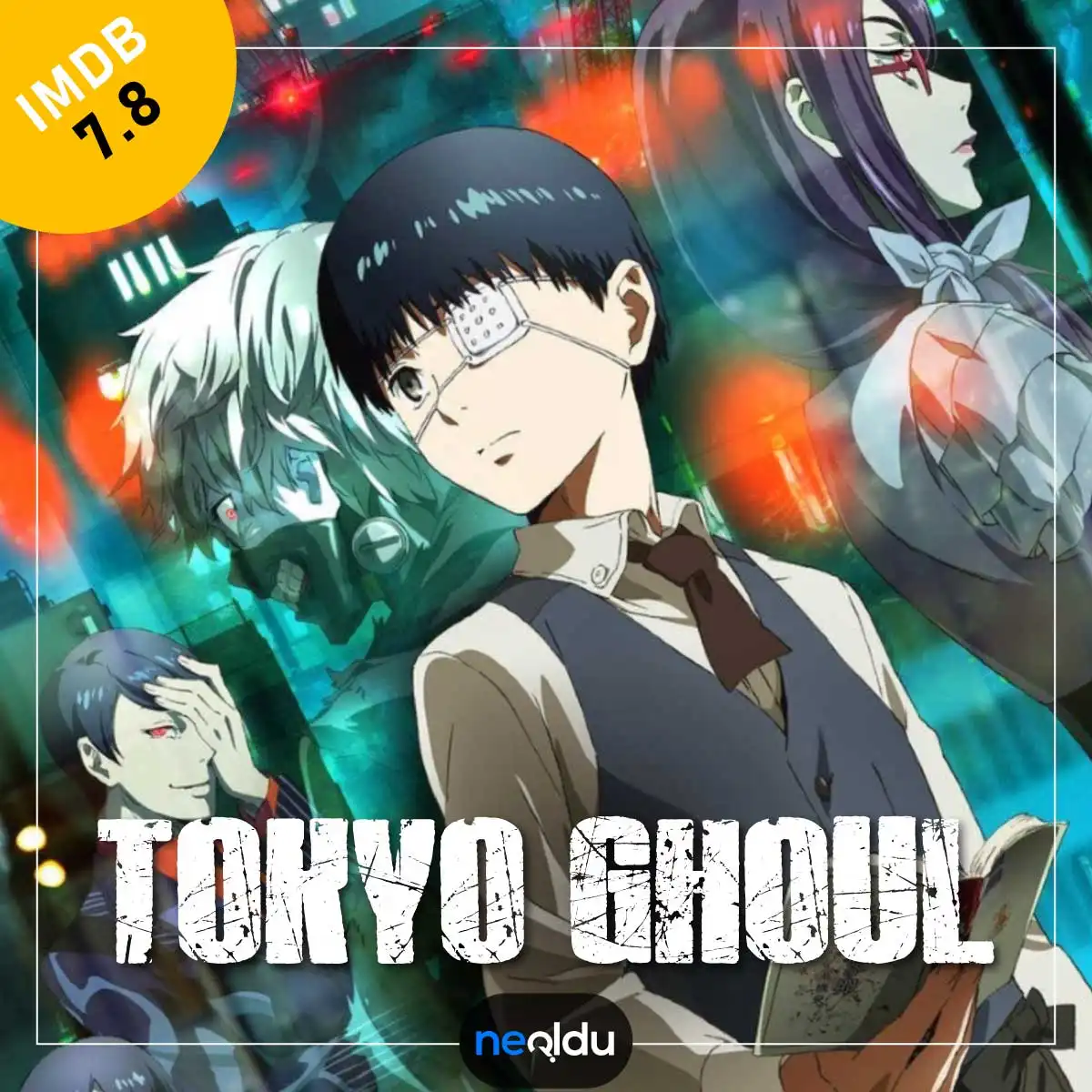 Tokyo Ghoul animede insan yiyen hortlaklar ve Kaneki Ken” title=