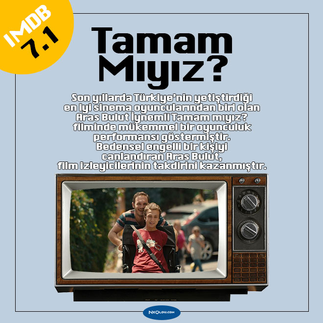 Tamam mıyız? filmi, Aras Bulut İynemli sahnesi