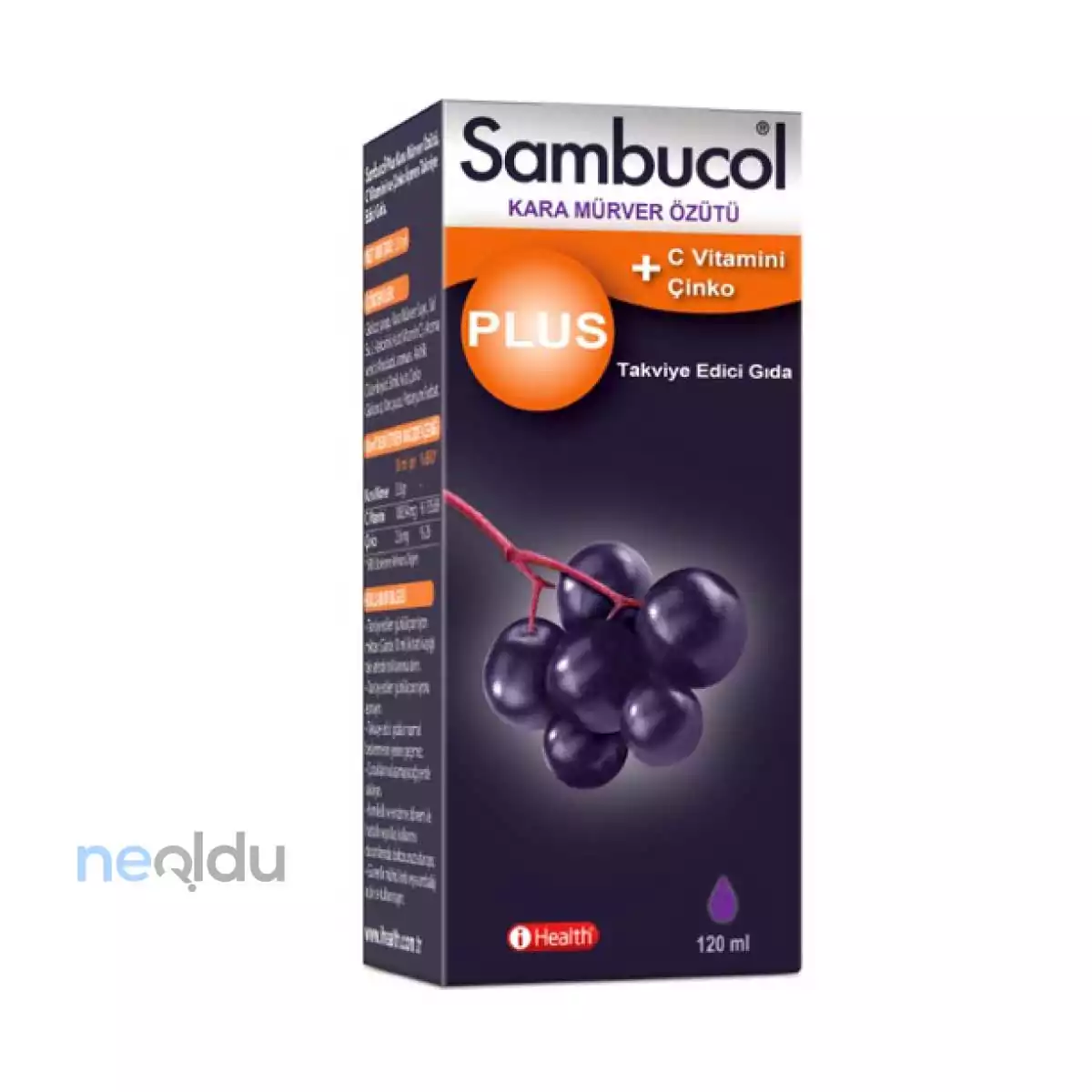 Sambucol Plus Şurup - C Vitamini ve Çinko İçeren Takviye