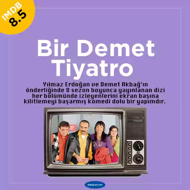 Bir Demet Tiyatro Dizisi, tiyatro skeçleri sahnesi