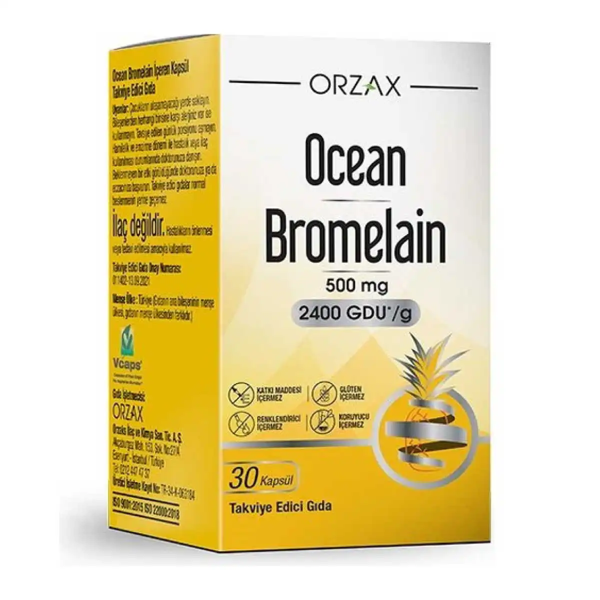 Orzax Ocean Bromelain