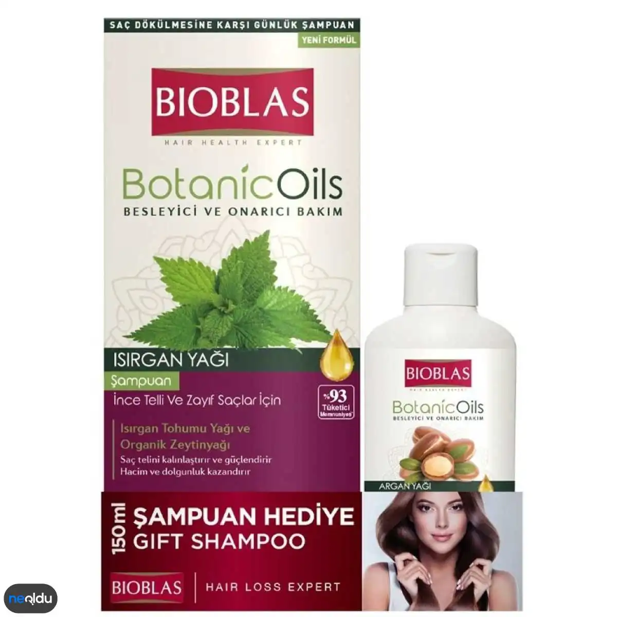 Bioblas Botanic Oils Isırgan Yağlı Şampuan