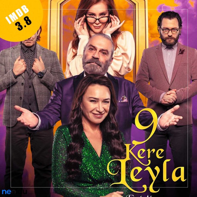 9 Kere Leyla filminde aşk üçgeni sahnesi