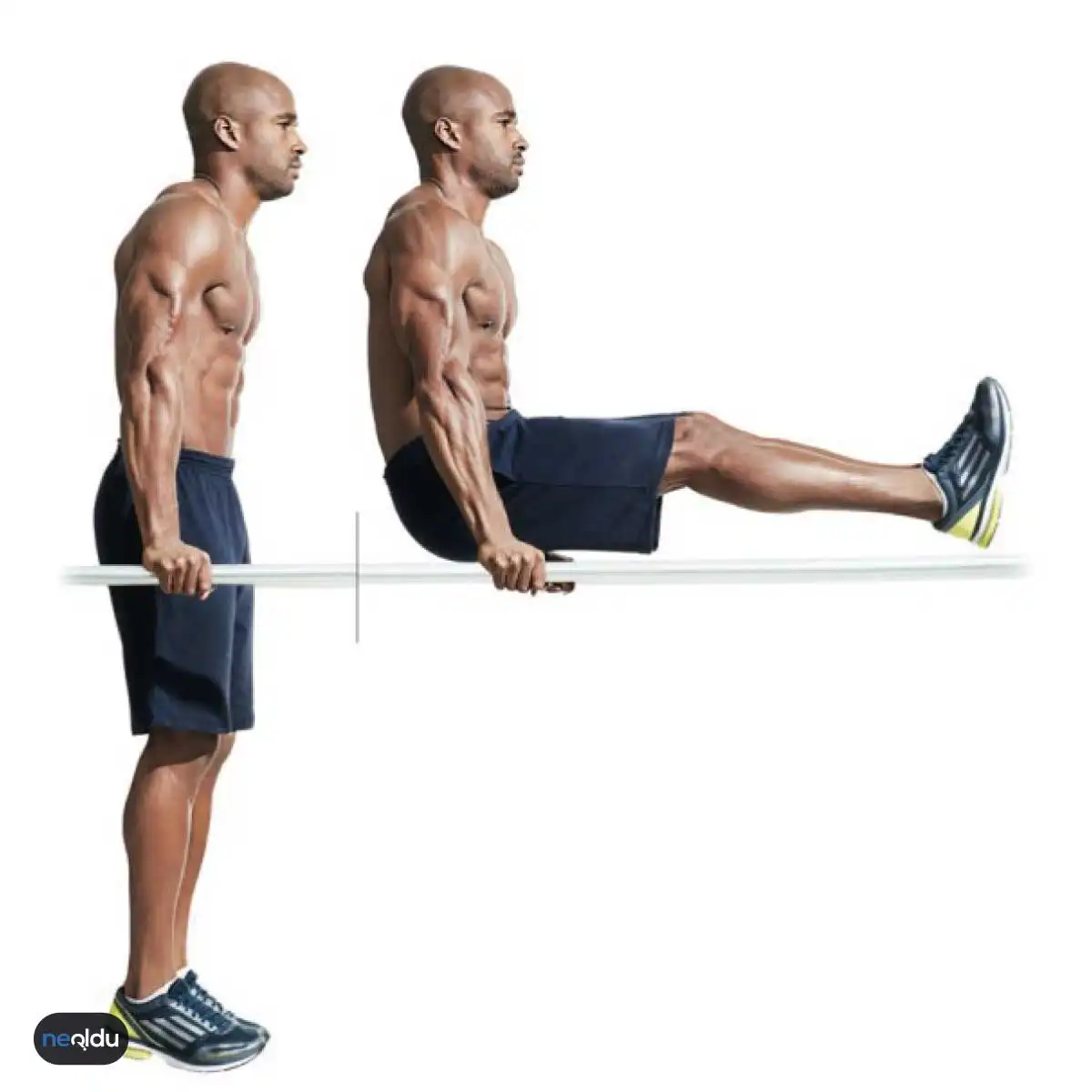 Dip Leg Raise ve Pull-Up Leg Raise