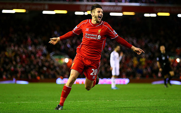 adam lallana liverpool