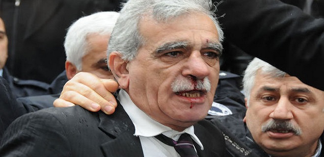 ahmet türk saldırı