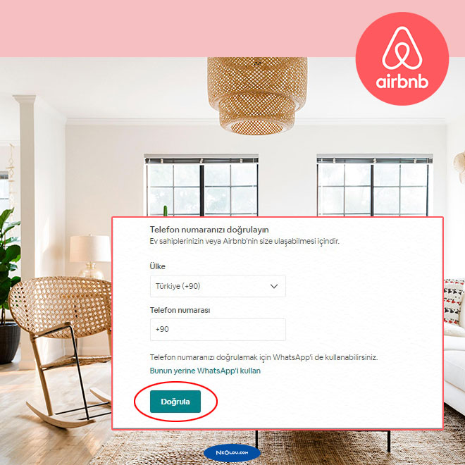 Airbnb Üyelik