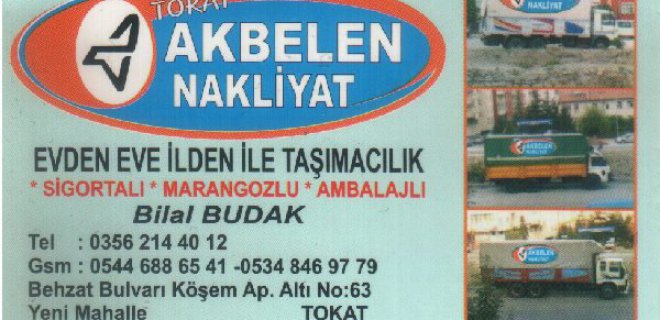 Akbelen Nakliyat Tokat