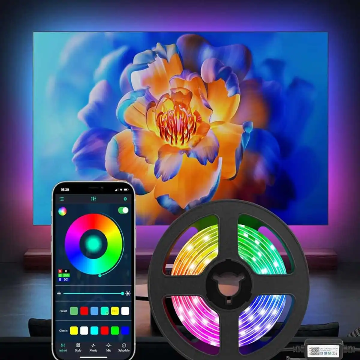 Akıllı Ev Aletleri ve Cihazları Akıllı RGB Işık