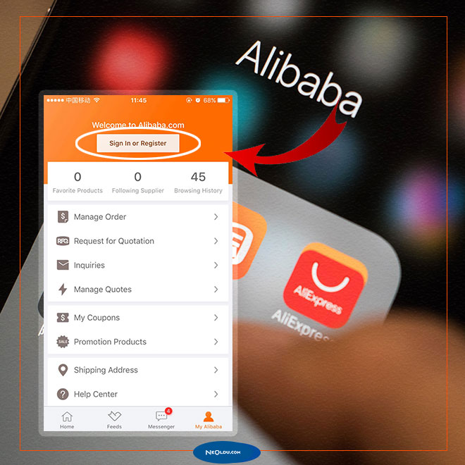 Alibaba Üyelik