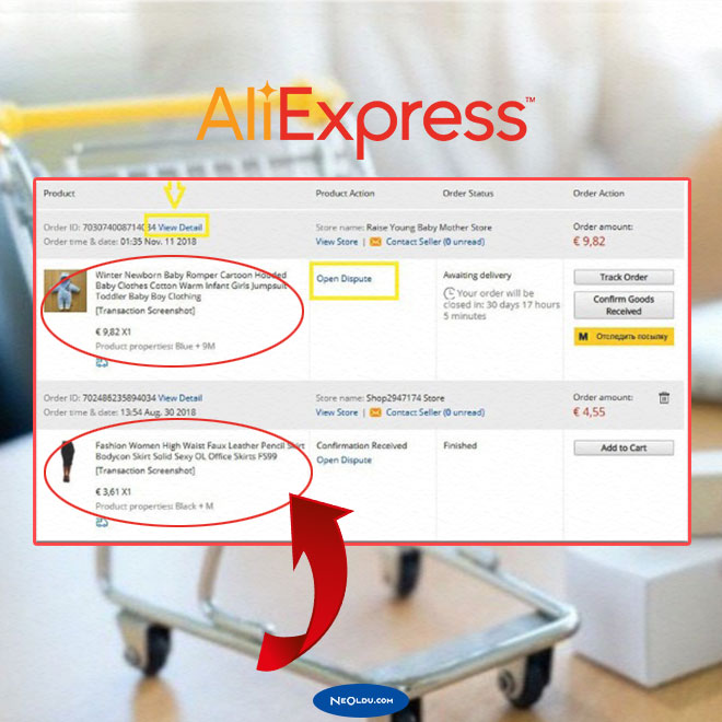 Aliexpress Anlaşmazlık Nasıl Açılır