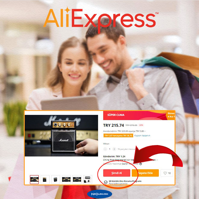 Aliexpress Ödeme Yöntemleri