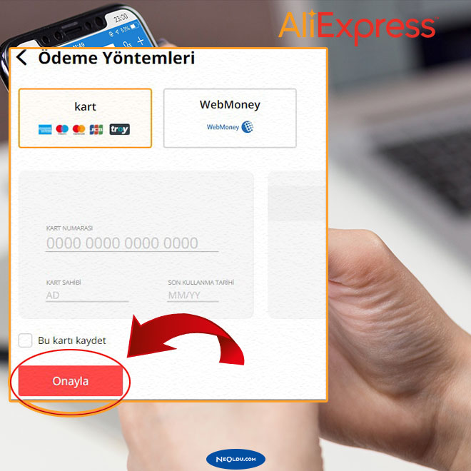 Aliexpress Ödeme Yöntemleri
